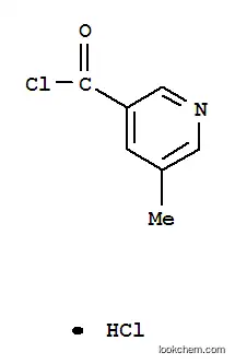 Molecular Structure of 896740-06-0 (3-Pyridinecarbonylchloride, 5-methyl-, hydrochloride (1:1))