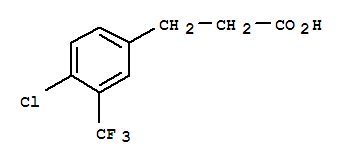 Benzenepropanoic acid, 4-chloro-3-(trifluoromethyl)-