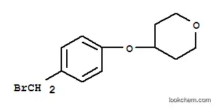 Molecular Structure of 906352-72-5 (4-(Tetrahydropyran-4-yloxy)benzyl bromide)