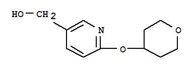 5-(Hydroxymethyl)-2-(tetrahydropyran-4-yloxy)pyridine