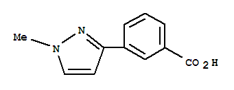 3-(1-Methyl-1H-pyrazol-3-yl)benzoic acid, 97%