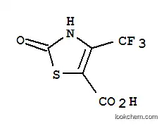 Molecular Structure of 90745-58-7 (5-Thiazolecarboxylicacid, 2,3-dihydro-2-oxo-4-(trifluoromethyl)-)