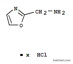 Molecular Structure of 907544-38-1 ((OXAZOL-2-YL)METHANAMINE HYDROCHLORIDE)