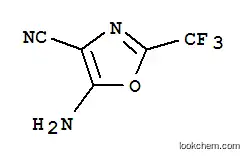 Molecular Structure of 907552-39-0 (5-AMINO-2-(TRIFLUOROMETHYL)OXAZOLE-4-CARBONITRILE)