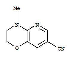4-Methyl-3,4-dihydro-2H-pyrido[3,2-b][1,4]oxazine-7-carbonitrile, 97%