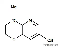 Molecular Structure of 912569-63-2 (4-Methyl-3,4-dihydro-2H-pyrido[3,2-b][1,4]oxazine-7-carbonitrile)