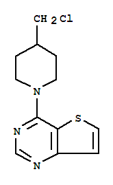 Thieno[3,2-d]pyrimidine,4-[4-(chloromethyl)-1-piperidinyl]-