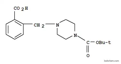 Molecular Structure of 914349-53-4 (2-(4-N-Boc-Piperazin-1-yl)methylbenzoic acid)