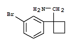 (1-(3-Bromophenyl)cyclobutyl)methanamine