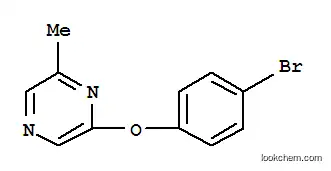 2-(4-bromophenoxy)-6-methylpyrazine