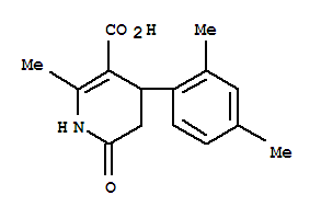 4-(2,4-Dimethylphenyl)-1,4,5,6-Tetrahydro-2-Methyl-6-Oxo-3-Pyridinecarboxylic acid