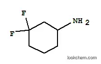 Molecular Structure of 921753-34-6 (3,3-Difluorocyclohexanamine)