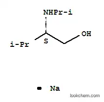 Molecular Structure of 924311-08-0 ((S)-2-Isopropylamino-3-methyl-1-butanol)