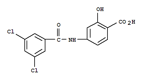 Benzoicacid, 4-[(3,5-dichlorobenzoyl)amino]-2-hydroxy- 926196-67-0