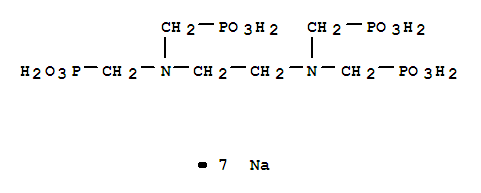Phosphonicacid, [1,2-ethanediylbis[nitrilobis(methylene)]]tetrakis-, heptasodium salt(9CI)