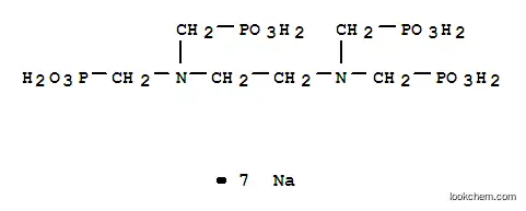 Molecular Structure of 92988-65-3 (heptasodium hydrogen [ethane-1,2-diylbis[nitrilobis(methylene)]]tetrakisphosphonate)