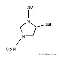 Molecular Structure of 93000-60-3 (Imidazolidine,4-methyl-1-nitro-3-nitroso-)