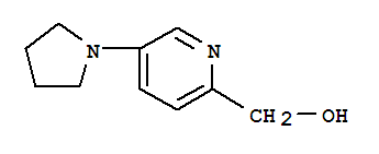 2-Pyridinemethanol,5-(1-pyrrolidinyl)-