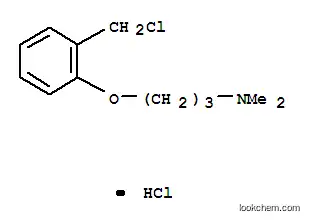 Molecular Structure of 930111-03-8 (3-[2-(Chloromethyl)phenoxy]-N,N-dimethylpropylamine hydrochloride)