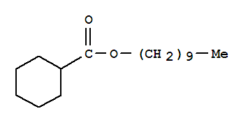 Cyclohexanecarboxylic acid, decylester
