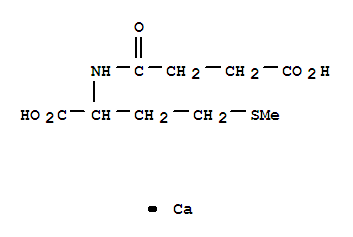 Methionine,N-(3-carboxy-1-oxopropyl)-, calcium salt (1:1)