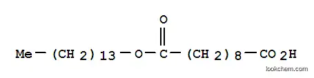 Molecular Structure of 93819-98-8 (tetradecyl hydrogen sebacate)
