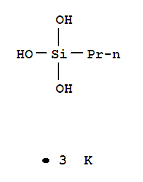 Silanetriol,propyl-, tripotassium salt (9CI)