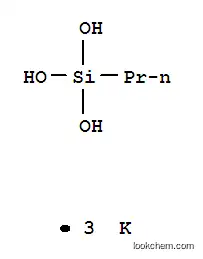 Molecular Structure of 93857-00-2 (tripotassium propylsilanetriolate)