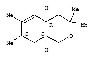1H-2-Benzopyran,3,4,4a,7,8,8a-hexahydro-3,3,6,7-tetramethyl-, (4aa,7a,8aa)- (9CI)