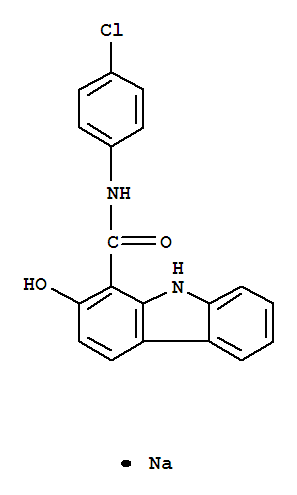 sodium N-(4-chlorophenyl)-2-hydroxy-9H-carbazole-1-carboxamidate