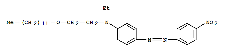 Benzenamine, N-[2-(dodecyloxy)ethyl]-N-ethyl-4-[2-(4-nitrophenyl)diazenyl]-