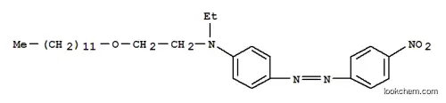 Molecular Structure of 93964-89-7 (N-[2-(dodecyloxy)ethyl]-N-ethyl-4-[(4-nitrophenyl)azo]aniline)
