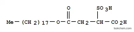 Molecular Structure of 94021-02-0 (disodium 4-(octadecenyl) 2-sulphonatosuccinate)