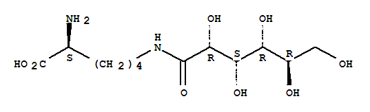 L-Lysine,N6-D-gluconoyl-