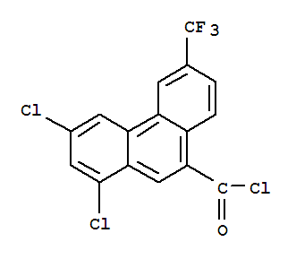 9-Phenanthrenecarbonylchloride, 1,3-dichloro-6-(trifluoromethyl)-