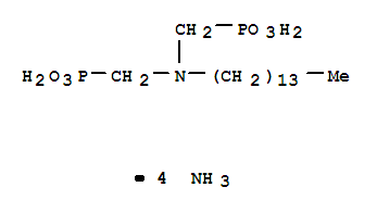 Phosphonicacid, [(tetradecylimino)bis(methylene)]bis-, tetraammonium salt (9CI)