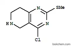 Molecular Structure of 944902-03-8 (4-chloro-5,6,7,8-tetrahydro-2-(methylthio)pyrido[4,3-d]pyrimidine)