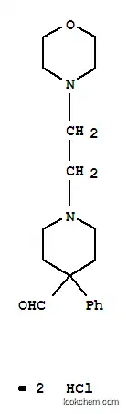 Molecular Structure of 94997-59-8 (1-(2-Morpholinoethyl)-4-phenyl-4-piperidinecarboxaldehyde dihydrochlor ide)