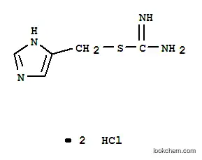 Molecular Structure of 95651-79-9 (Carbamimidothioicacid, 1H-imidazol-4-ylmethyl ester, dihydrochloride (9CI))
