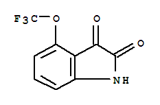 1H-Indole-2,3-dione,4-(trifluoromethoxy)-