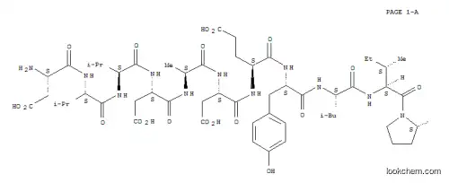 Molecular Structure of 96249-43-3 (ASP-VAL-VAL-ASP-ALA-ASP-GLU-TYR-LEU-ILE-PRO-GLN)
