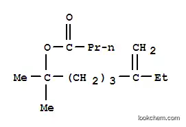 Molecular Structure of 96846-67-2 (1,1-Dimethyl-5-methyleneheptyl butyrate)