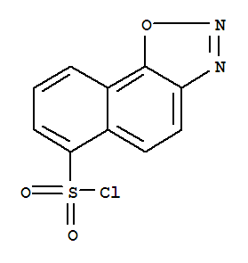 Naphth(2,1-d)(1,2,3)oxadiazole-6-sulphonyl chloride