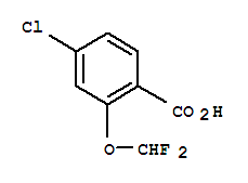 4-chloro-2-(difluoromethoxy)benzoic acid cas no. 97914-60-8 98%