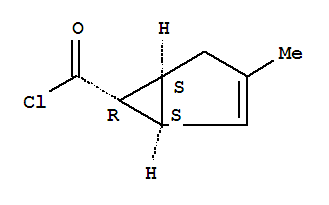 (1R,5R,6R)-3-methylbicyclo[3.1.0]hex-3-ene-6-carbonyl chloride
