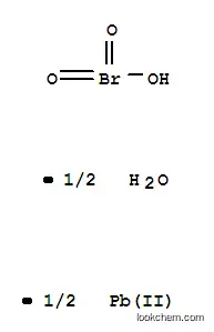 Molecular Structure of 10031-21-7 (Lead(II) bromate monohydrate.)