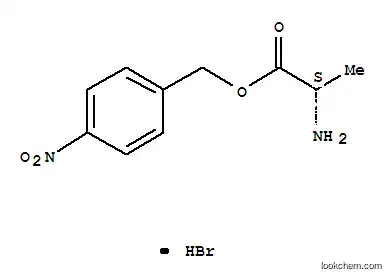 Molecular Structure of 10144-66-8 (H-ALA-ONB HBR)