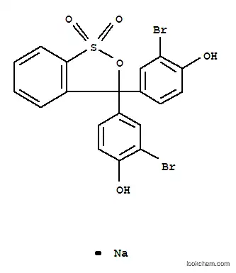 Molecular Structure of 102185-50-2 (Bromophenol Red sodium salt)