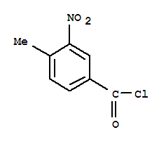 Molecular Structure of 10397-30-5 (Benzoyl chloride,4-methyl-3-nitro-)