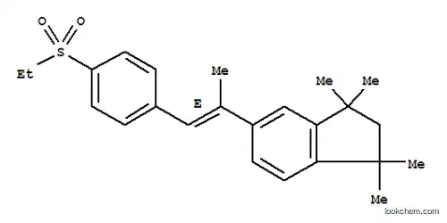 Molecular Structure of 105687-95-4 (5-{(E)-2-[4-(ethylsulfonyl)phenyl]-1-methylethenyl}-1,1,3,3-tetramethyl-2,3-dihydro-1H-indene)